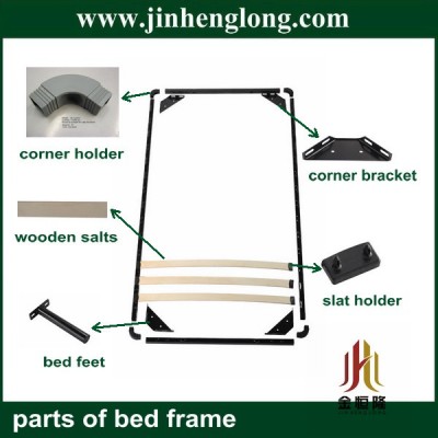 parts for bed base metal